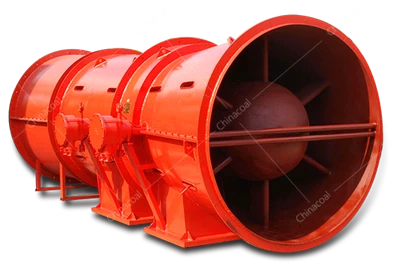 Ventilateur réversible antidéflagrant de tunnel