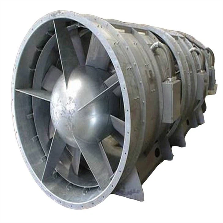Mine supply air axial fan