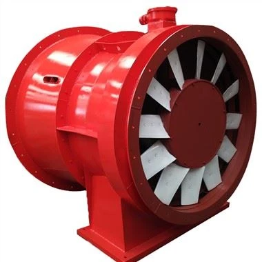 Ventilateur à double roue d'aspiration de mine