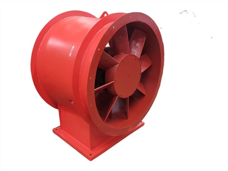 Ducted flue gas exhaust fan Fire fan